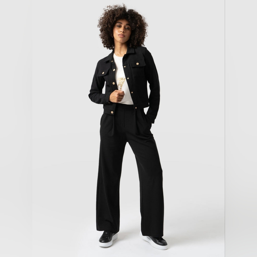 Saint+Sofia Wide Leg Pants